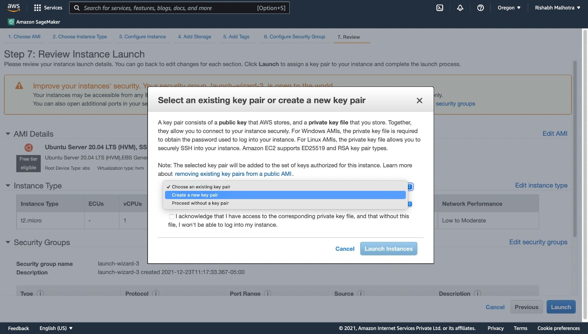 How to Setup an EC2 Instance on AWS